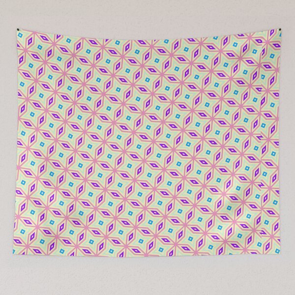 Item preview, Cute Interlocking Pattern- Styled FIsh Bone Cute Geometric Abstract Pattern designed and sold by RoyalStarsPatts.