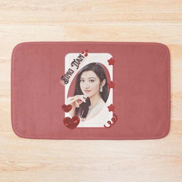 Item preview, Jing Tian (景甜) Portrait Chinese Actress Art Chinese Celebrity Illustration portrait illustration Red Aesthetic Collage Design designed and sold by AJUNICE STUDIO.