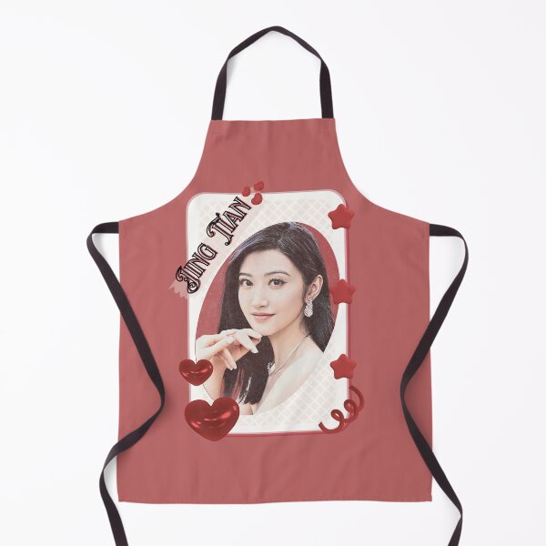 Item preview, Jing Tian (景甜) Portrait Chinese Actress Art Chinese Celebrity Illustration portrait illustration Red Aesthetic Collage Design designed and sold by AJUNICE STUDIO.