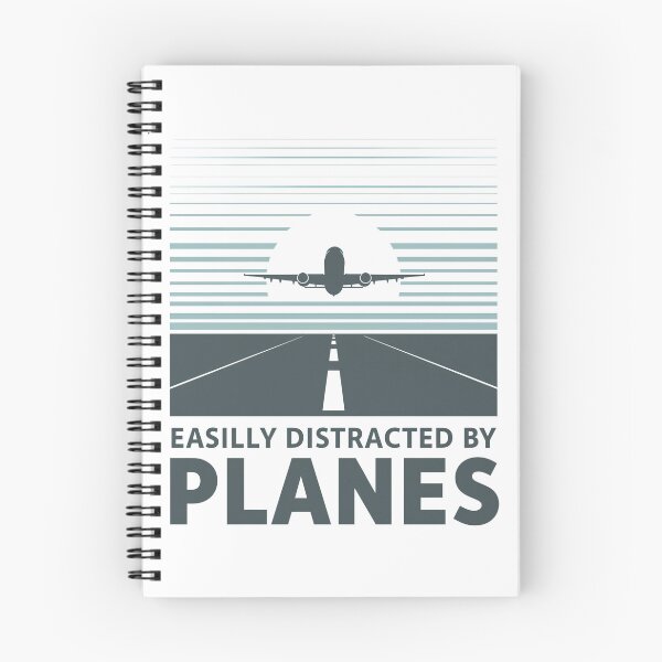Item preview, Easily Distracted by Planes – pilot love airplane designed and sold by w66aboo.