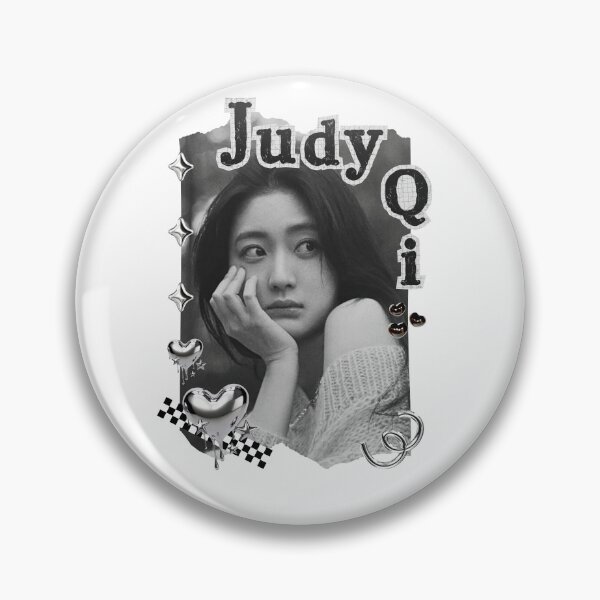 Item preview, Judy Qi – Qi Jing (齐静) Chinese Actress Art Chinese Celebrity Illustration Black and White Collage Digital Art Portrait designed and sold by AJUNICE STUDIO.