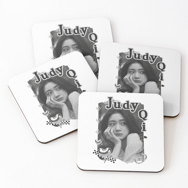 Item preview, Judy Qi – Qi Jing (齐静) Chinese Actress Art Chinese Celebrity Illustration Black and White Collage Digital Art Portrait designed and sold by AJUNICE STUDIO.