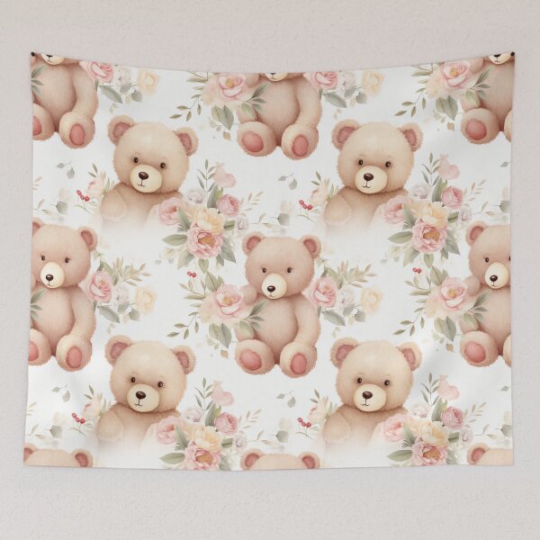 Item preview, Cute Babby Bear Illustration For Bear Lovers- Baby Bear designed and sold by RoyalStarsPatts.