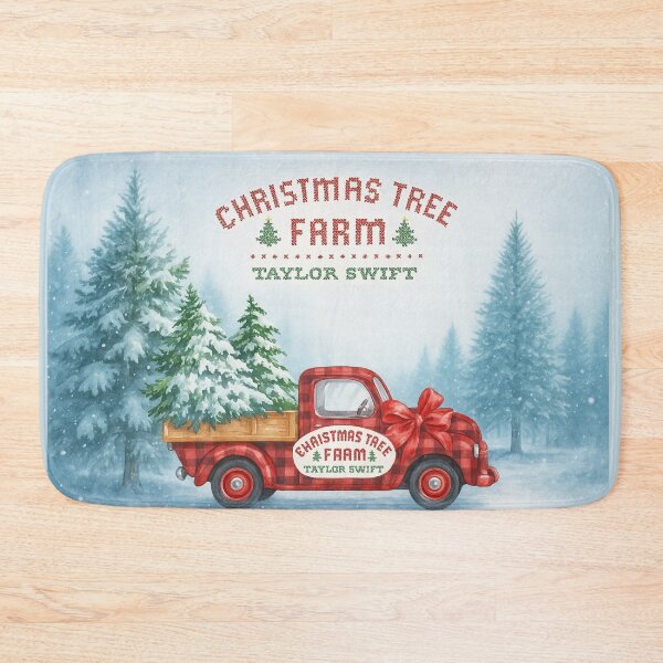 Item preview, christmas tree farm design, christmas , car, vintage, holidays, music, ts designed and sold by taylorvinyls.
