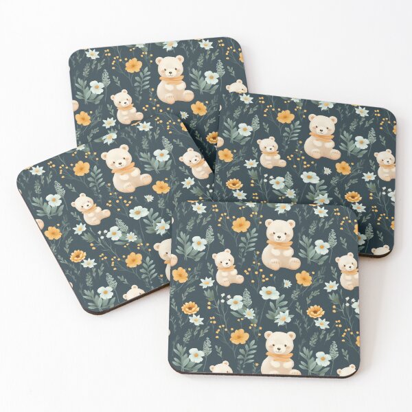 Item preview,  Awesome Teddy Bear Petal  Pattern Teddy Day- Teddy Bear Lover designed and sold by RoyalStarsPatts.