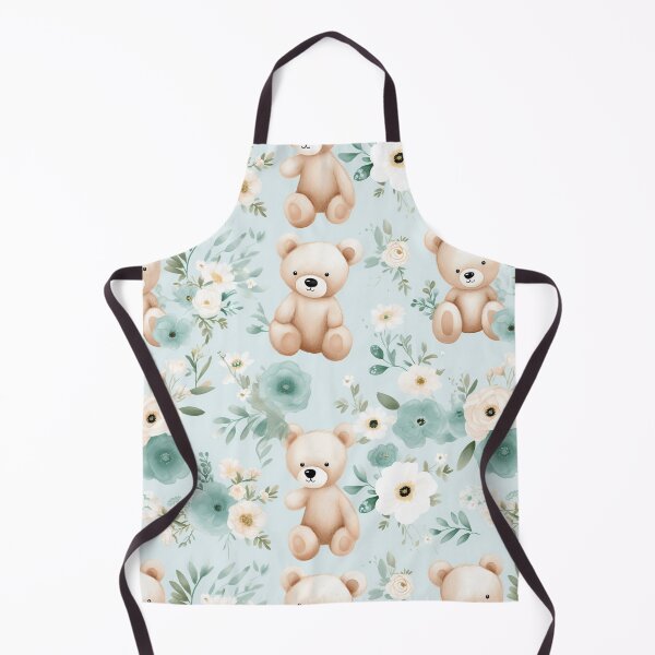 Item preview, Teddy Bear with Flower Pattern for Bear Lovers- Bear Hugs designed and sold by RoyalStarsPatts.