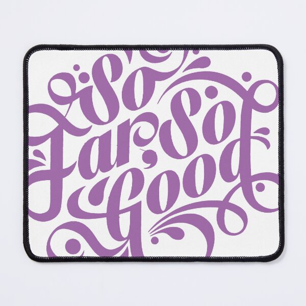 Item preview, So Far So Good Retro Lettering Typography designed and sold by andry01.