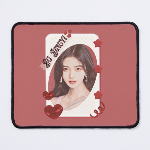 Item preview, Ju Jingyi (鞠婧祎) Portrait Chinese Actress Art Chinese Celebrity Illustration portrait illustration Red Aesthetic Collage Design designed and sold by AJUNICE STUDIO.
