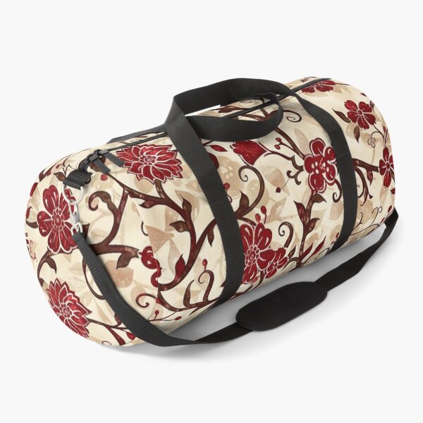 Item preview, Vintage Warm Botany Wine Color  Floral Pattern Wine designed and sold by RoyalStarsPatts.