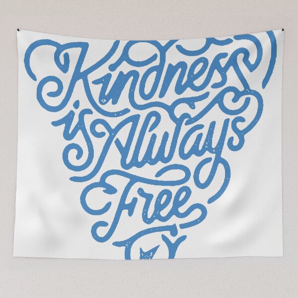 Item preview, Kindness Is Always Free Retro Script Typography designed and sold by andry01.