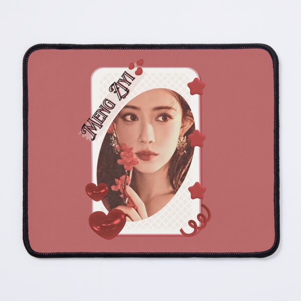 Item preview, Meng Ziyi (孟子义) Portrait Chinese Actress Art Chinese Celebrity Illustration portrait illustration Red Aesthetic Collage Design designed and sold by AJUNICE STUDIO.