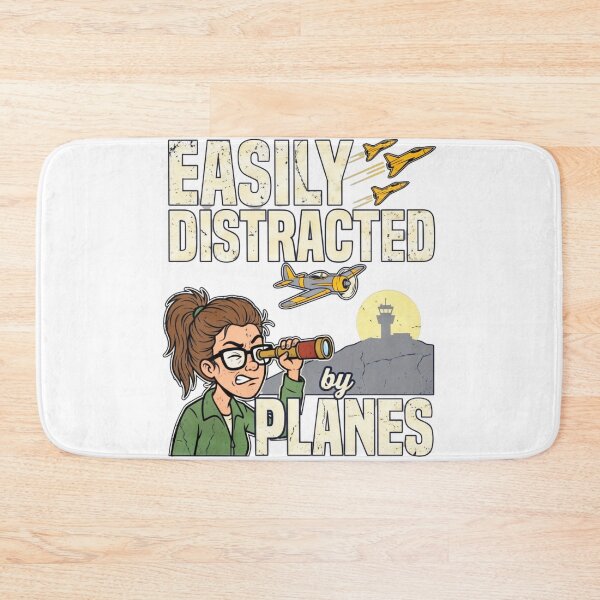 Item preview, Easily Distracted by Planes – pilot aviation enthusiast designed and sold by w66aboo.