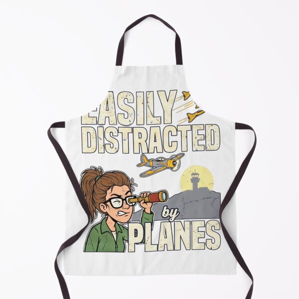 Item preview, Easily Distracted by Planes – pilot aviation enthusiast designed and sold by w66aboo.