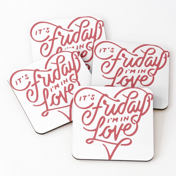 Item preview, It’s Friday I’m in Love Retro Script Typography designed and sold by andry01.