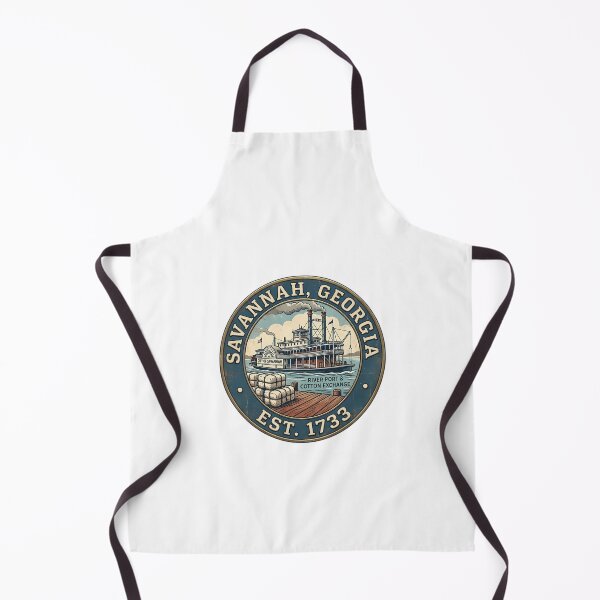 Item preview, Savannah Est. 1733 - Retro River Port & Cotton Exchange Sticker designed and sold by Digital Dreams Arts.