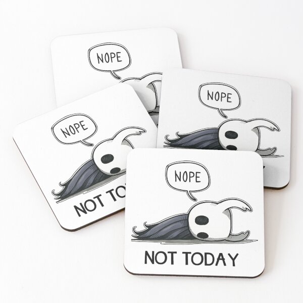 Item preview, Hollow Knight Nope Not Today  designed and sold by BurunaMD.