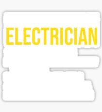 Date An Electrician Funny Dating Facts T-Shirt Sticker