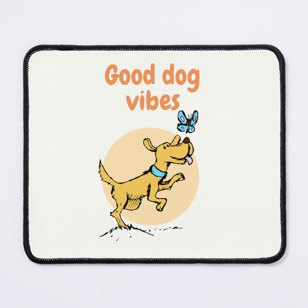 Item preview, Dog Design – Good Dog Vibes, Cute Puppy Art, Dog Lover Gift designed and sold by Odd shloox.