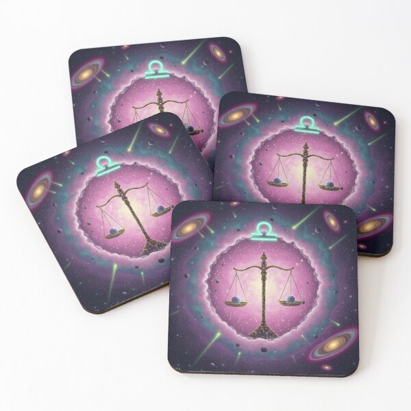 Item preview, Libra Zodiac Sign Art – Libra Scales Illustration designed and sold by Live_With_Suzy.