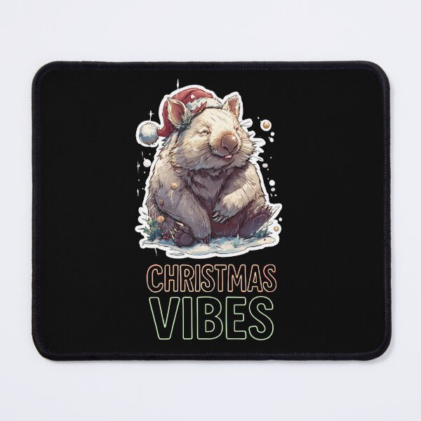 Item preview, Cute Winter Wombat – Holiday Mood Christmas Vibes designed and sold by KZurHTPC.
