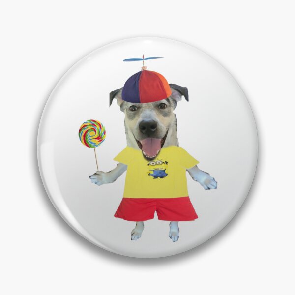 Item preview, Lollipop Dog With Propeller Hat Meme designed and sold by klaro45.