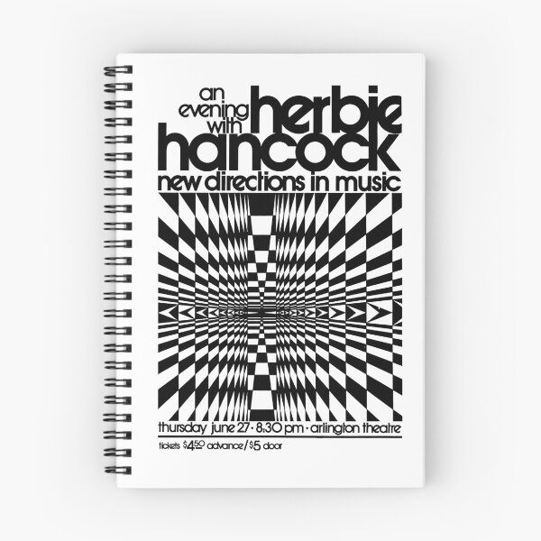 Item preview, Herbie Hancock: An Evening with Herbie Hancock, New Directions in Music, 1975 designed and sold by Grafixo-Sur.