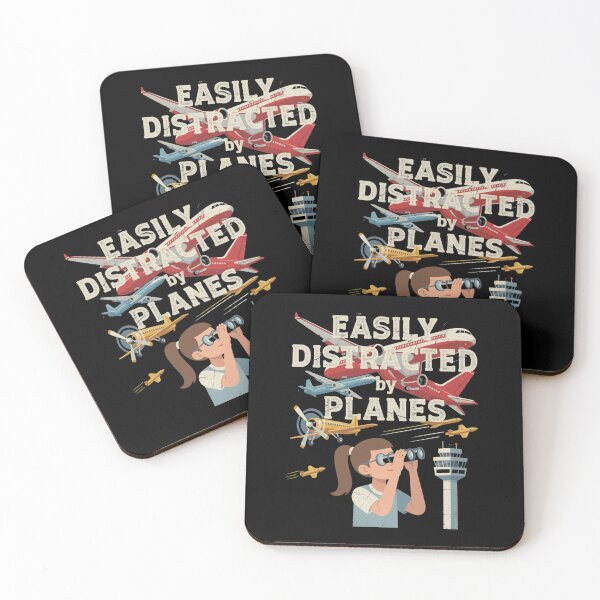 Item preview,  Easily Distracted by Planes – pilot loves planes designed and sold by w66aboo.