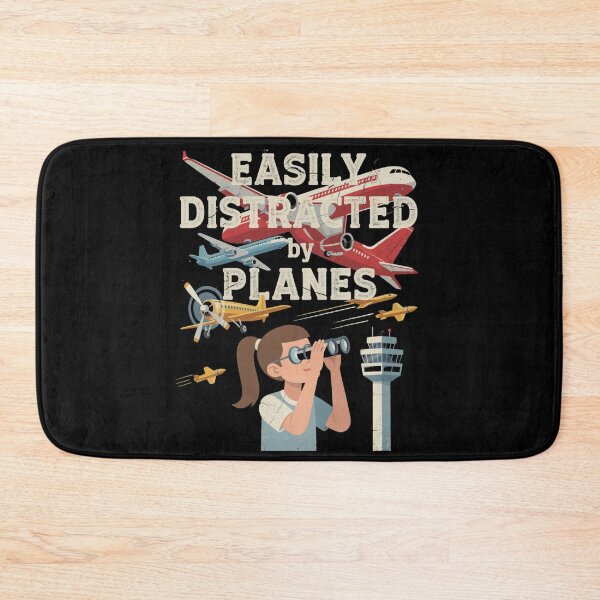Item preview,  Easily Distracted by Planes – pilot loves planes designed and sold by w66aboo.