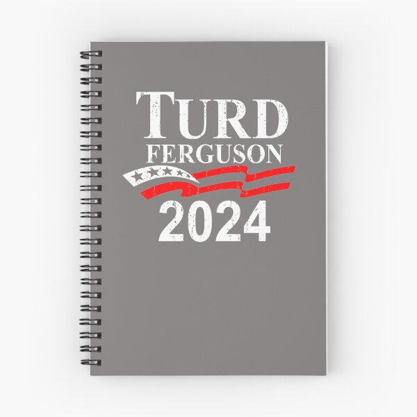 Item preview, TURD-FERGUSON-FOR-PRESIDENT-2024-RETRO-T-SHIRT designed and sold by CelineMielke.