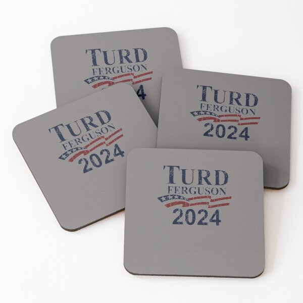 Item preview, TURD-FERGUSON-FOR-PRESIDENT-2024-VINTAGE-T-SHIRT designed and sold by CelineMielke.