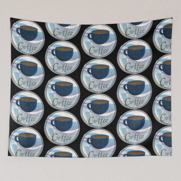 Item preview, COFFEE - Metal Sign image designed and sold by WhiteShirtGuy.