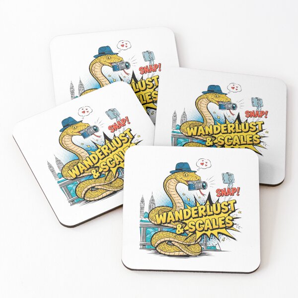 Item preview, Comic Book Traveling Snake Art Wanderlust & Scales designed and sold by SholoStudio.