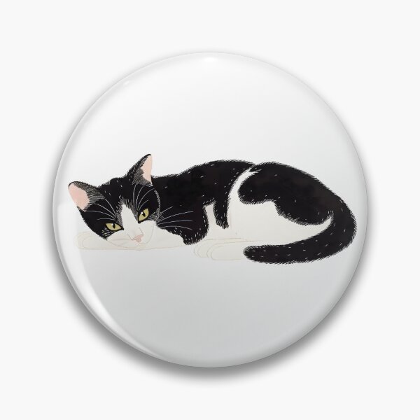 Item preview, Sleepy Tuxedo Cat  designed and sold by xiao xuans.