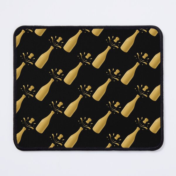 Item preview, Sparkling Wine Bottle Pop Minimalist Line Art, gold designed and sold by ZorianArt.