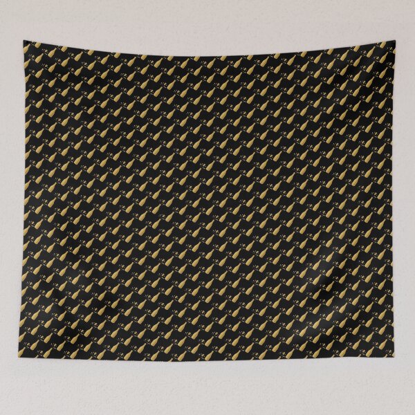 Item preview, Sparkling Wine Bottle Pop Minimalist Line Art, gold designed and sold by ZorianArt.