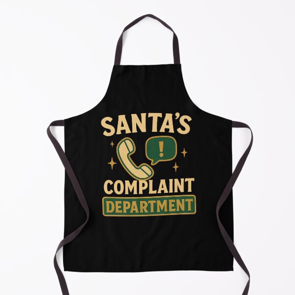 Item preview, Santa’s Complaint Department - Funny Customer Service Christmas Design designed and sold by Work Life Tees.