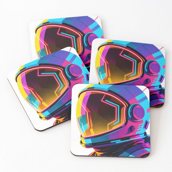 Item preview, Abstract cosmonaut helmet designed and sold by SuperAIstar.