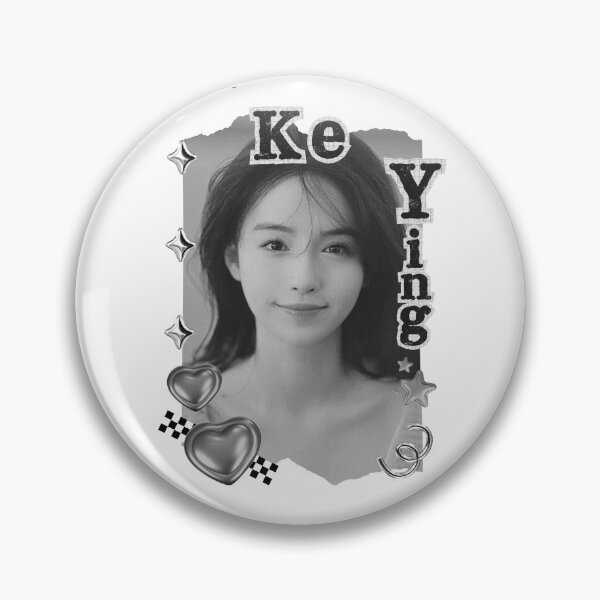 Item preview, Ke Ying (柯颖) Chinese Actress Art Chinese Celebrity Illustration Black and White Collage Digital Art Portrait designed and sold by AJUNICE STUDIO.