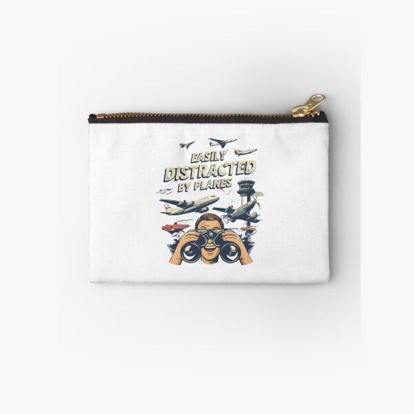 Item preview, Easily Distracted by Planes – pilot airplane addiction designed and sold by w66aboo.