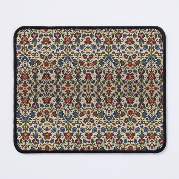 Item preview, Propozycja: Klasyczny Wzór Kwiatowy Tulipany Maki Chaber DLA KOBIET | Orientalny Folklor Vintage Botaniczny | Czerwony Niebieski Beż designed and sold by Artadria.