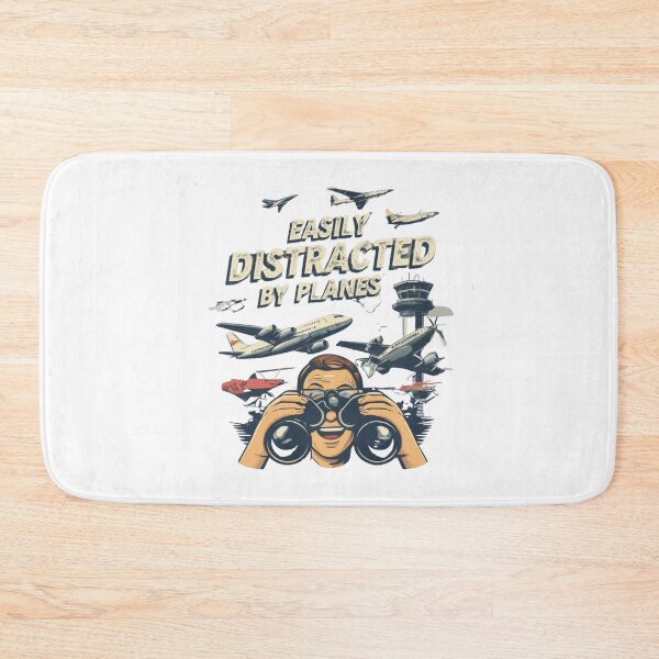 Item preview, Easily Distracted by Planes – pilot airplane addiction designed and sold by w66aboo.