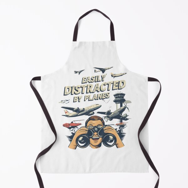 Item preview, Easily Distracted by Planes – pilot airplane addiction designed and sold by w66aboo.