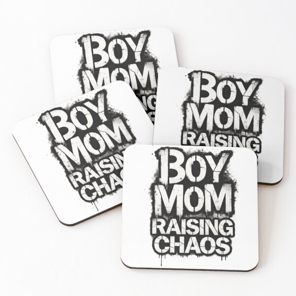 Item preview, Boy Mom Raising Chaos – Funny Mom of Boys Graphic designed and sold by harmandragon04.