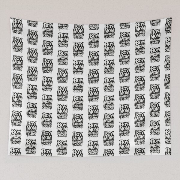 Item preview, Boy Mom Raising Chaos – Funny Mom of Boys Graphic designed and sold by harmandragon04.
