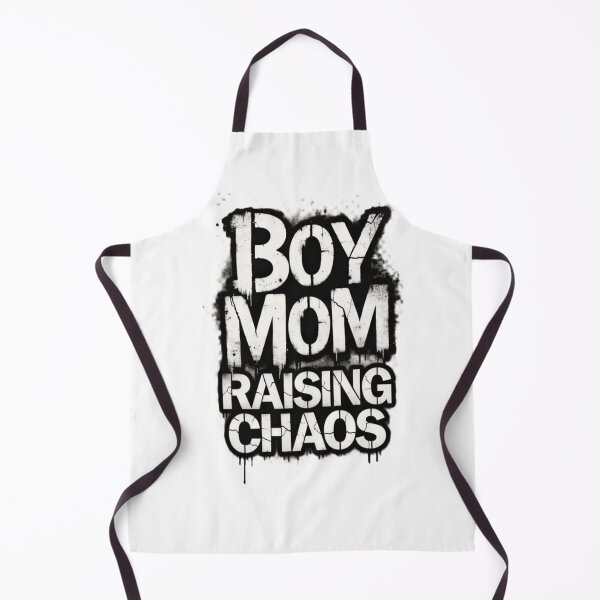 Item preview, Boy Mom Raising Chaos – Funny Mom of Boys Graphic designed and sold by harmandragon04.