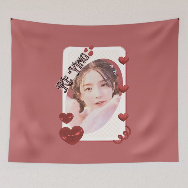 Item preview, Ke Ying (柯颖) Portrait Chinese Actress Art Chinese Celebrity Illustration portrait illustration Red Aesthetic Collage Design designed and sold by AJUNICE STUDIO.