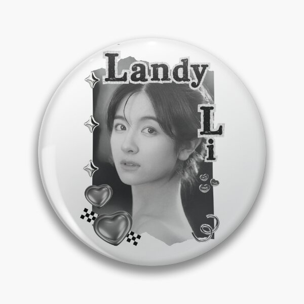 Item preview, Landy Li – Li Landi (李兰迪) Chinese Actress Art Chinese Celebrity Illustration Black and White Collage Digital Art Portrait designed and sold by AJUNICE STUDIO.