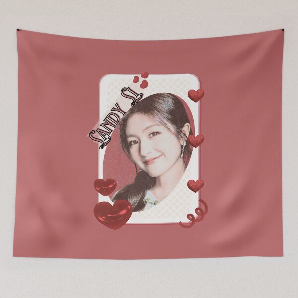 Item preview, Landy Li – Li Landi (李兰迪)  Portrait Chinese Actress Art Chinese Celebrity Illustration portrait illustration Red Aesthetic Collage Design designed and sold by AJUNICE STUDIO.