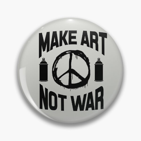 Item preview, Make Art Not War Graffiti Peace designed and sold by WAMTEES.
