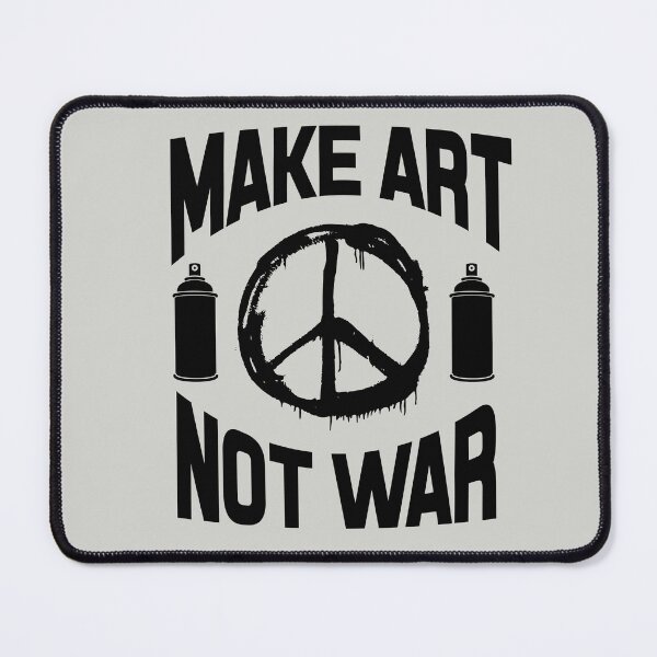 Item preview, Make Art Not War Graffiti Peace designed and sold by WAMTEES.